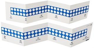 Numicon 10s Number Line